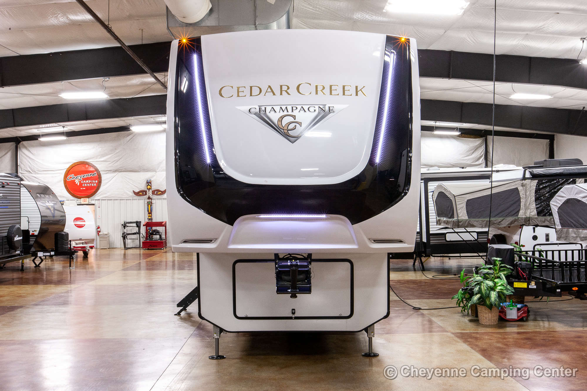 2022 Forest River Cedar Creek Champagne Edition 38EL Fifth Wheel Exterior Image