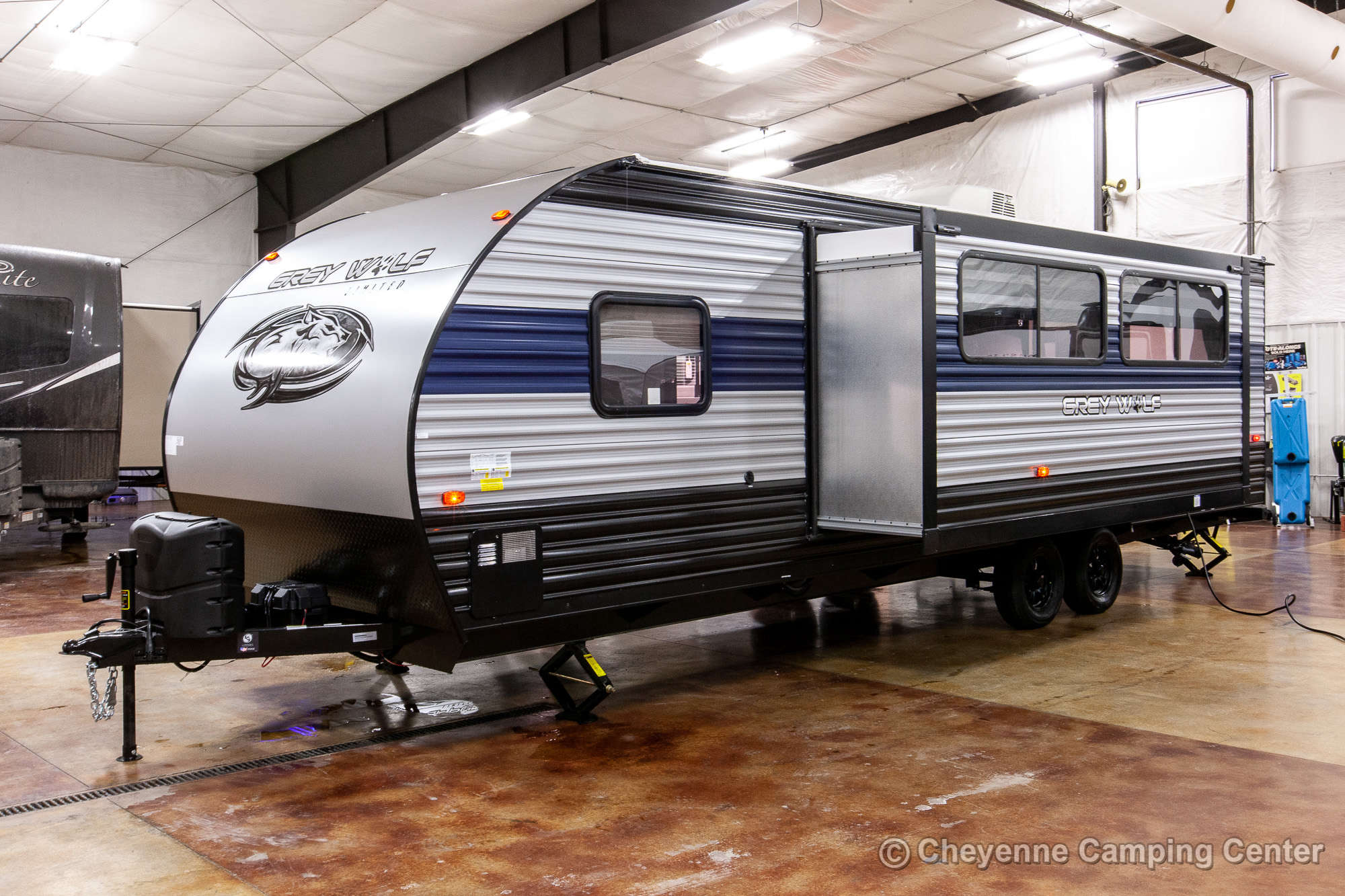 2022 Forest River Cherokee Grey Wolf 26DBH Bunkhouse Travel Trailer Exterior Image