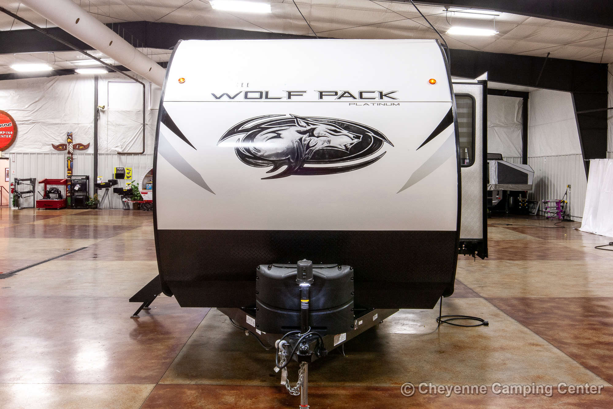 2022 Forest River Cherokee Wolf Pack 25PACK12 Bunkhouse Toy Hauler Travel Trailer Exterior Image