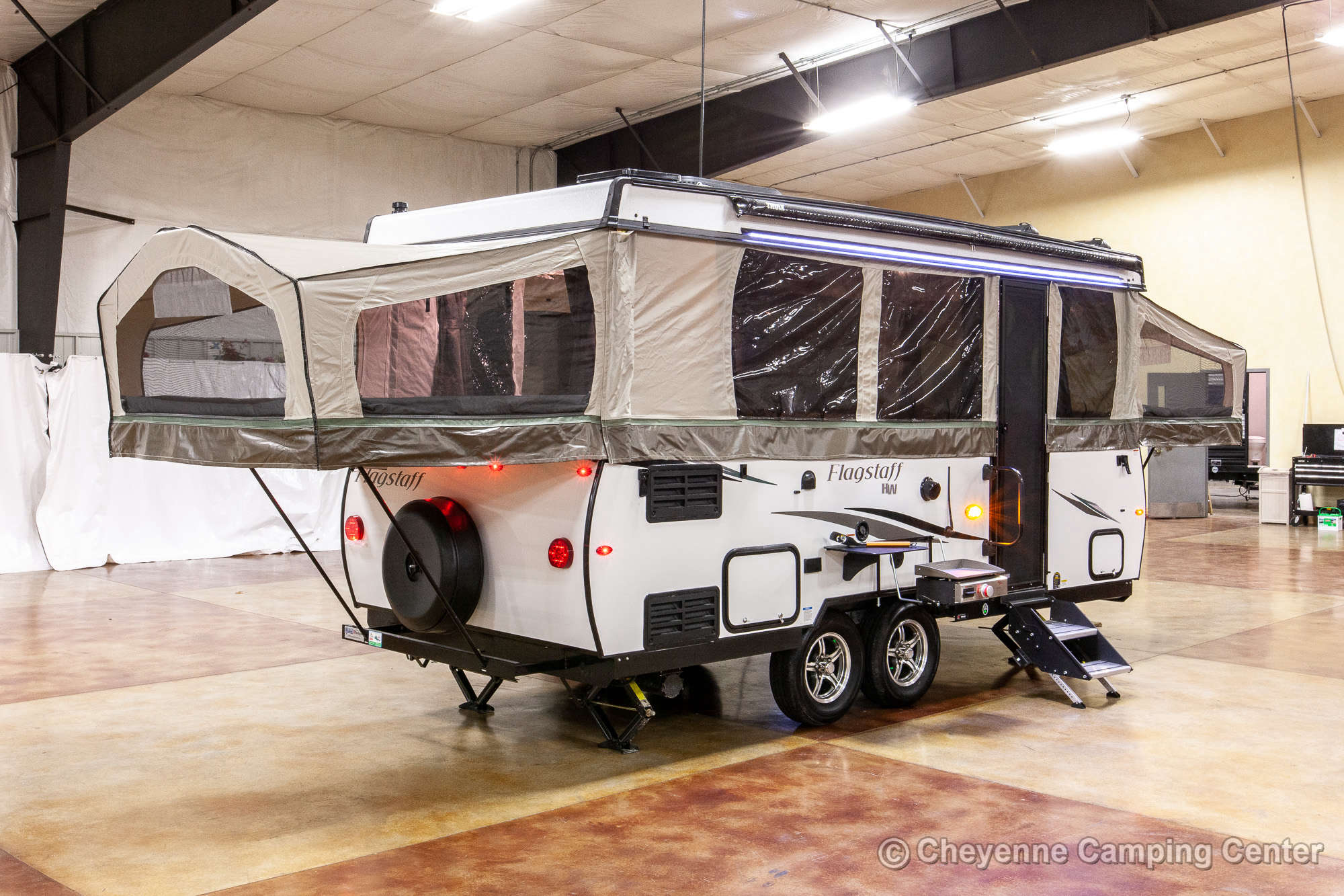 2022 Forest River Flagstaff High Wall HW29SC Folding Camper Exterior Image