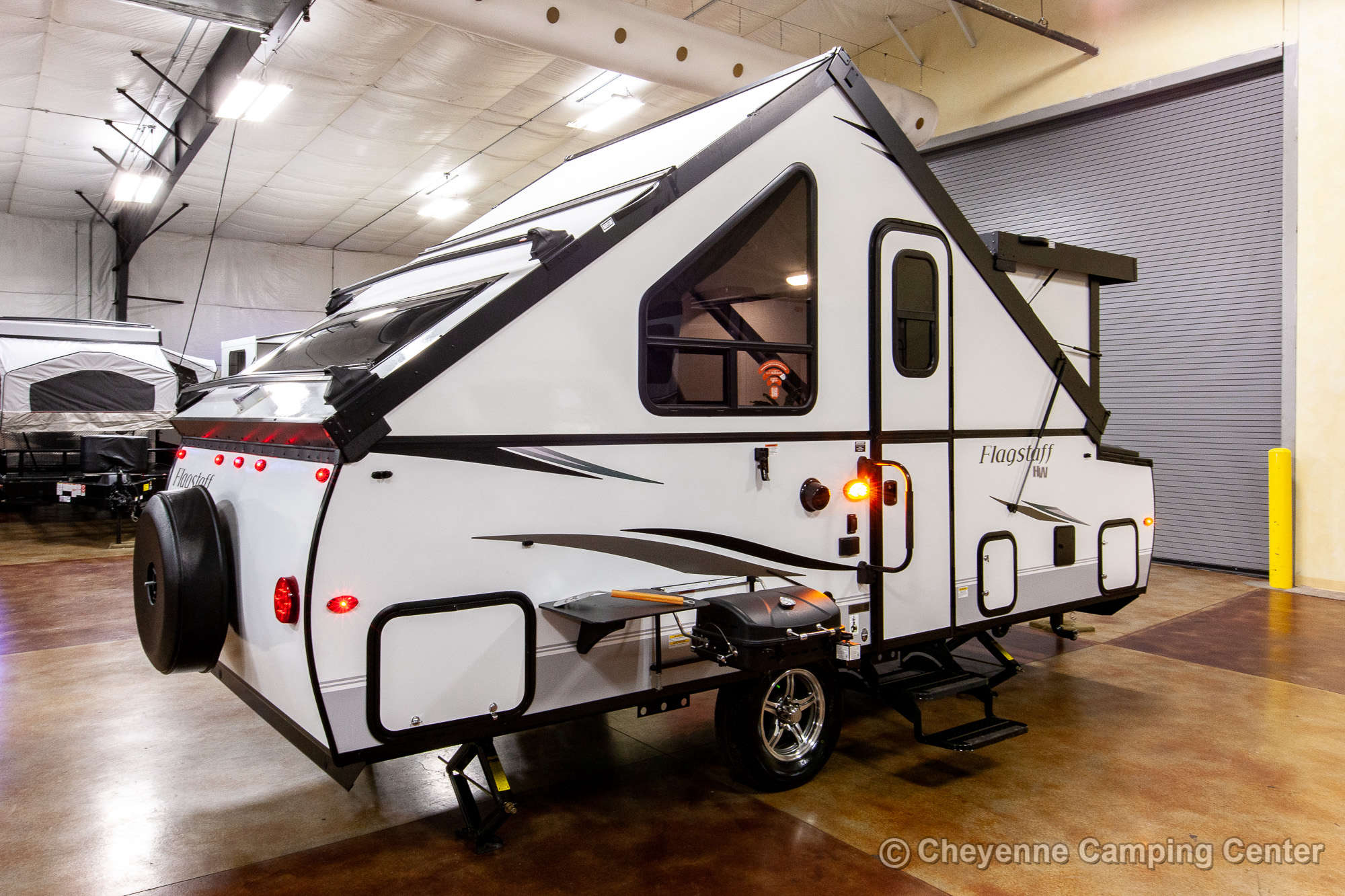 2021 Forest River Flagstaff Hard Side T21DMHW Folding Camper › Cheyenne 2021 Flagstaff A Frame Pop Up Camper
