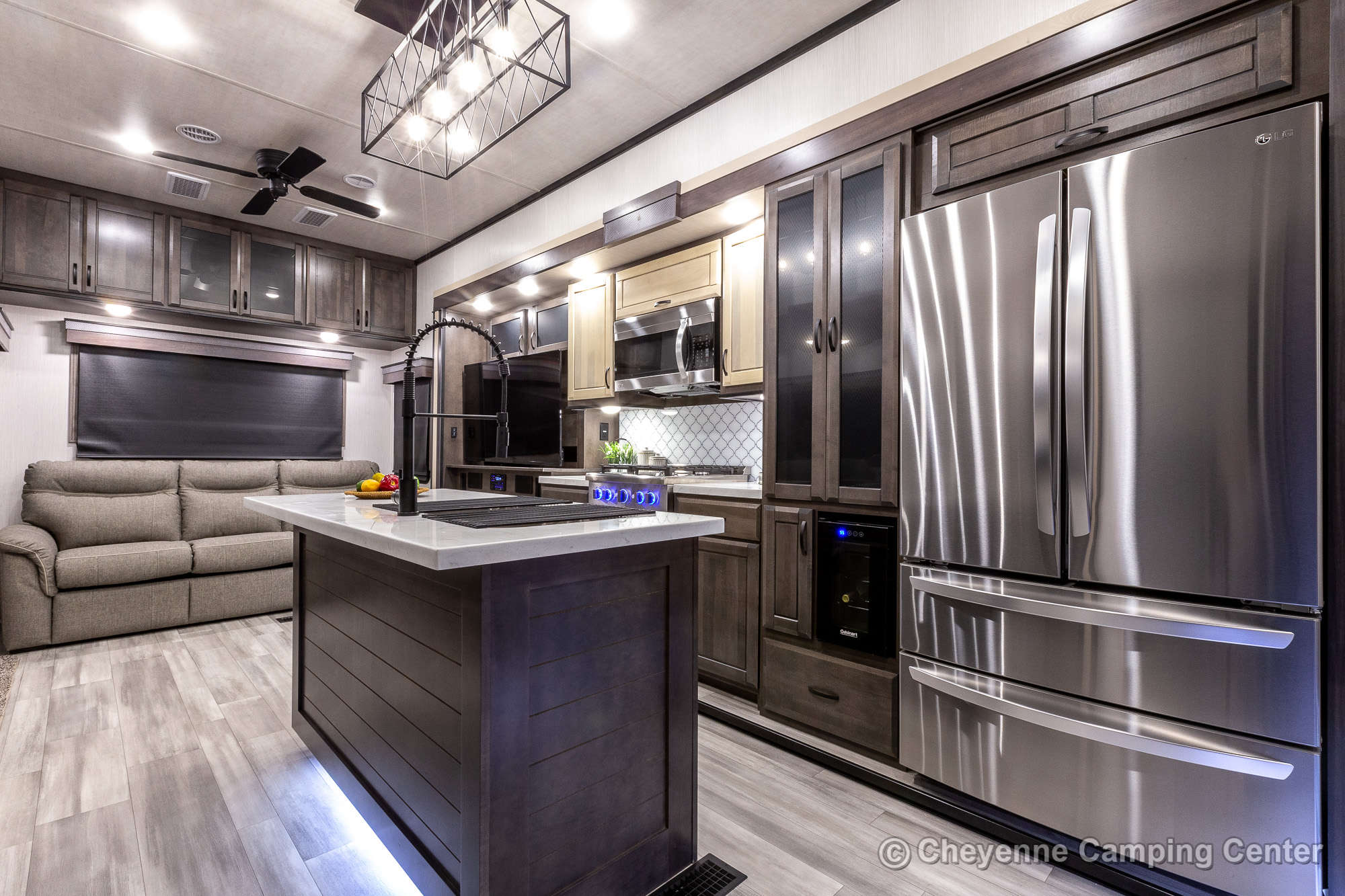 2022 Forest River Cedar Creek Champagne Edition 38EBS Fifth Wheel Interior Image