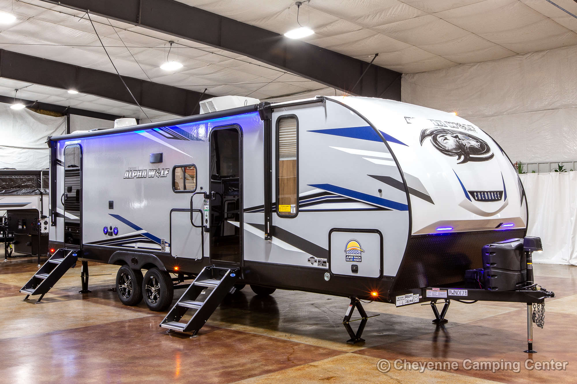 2023 Forest River Cherokee Alpha Wolf 26DBH-L Bunkhouse Travel Trailer Exterior Image