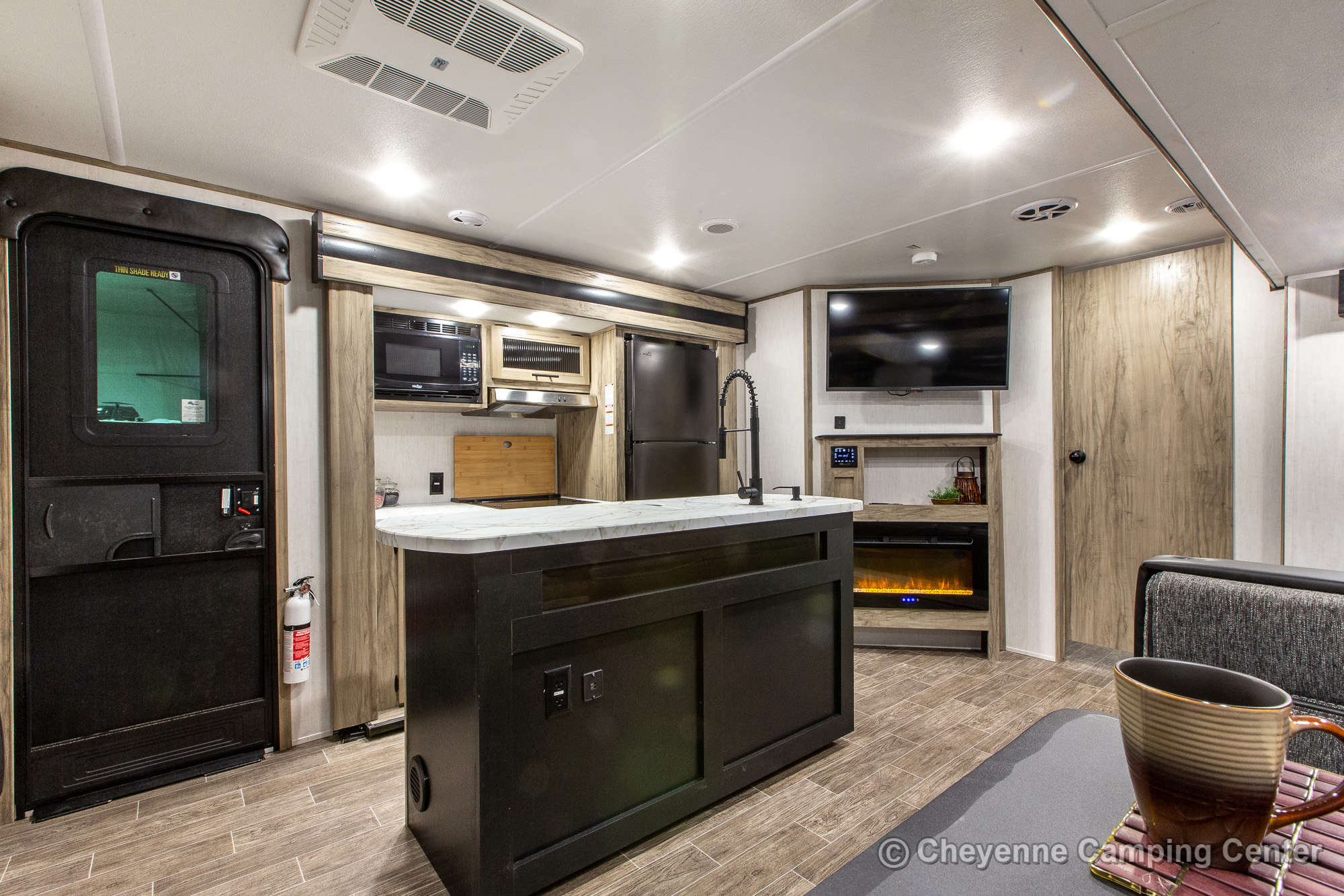 2023 Forest River Cherokee Alpha Wolf 33BH-L Bunkhouse Travel Trailer Interior Image