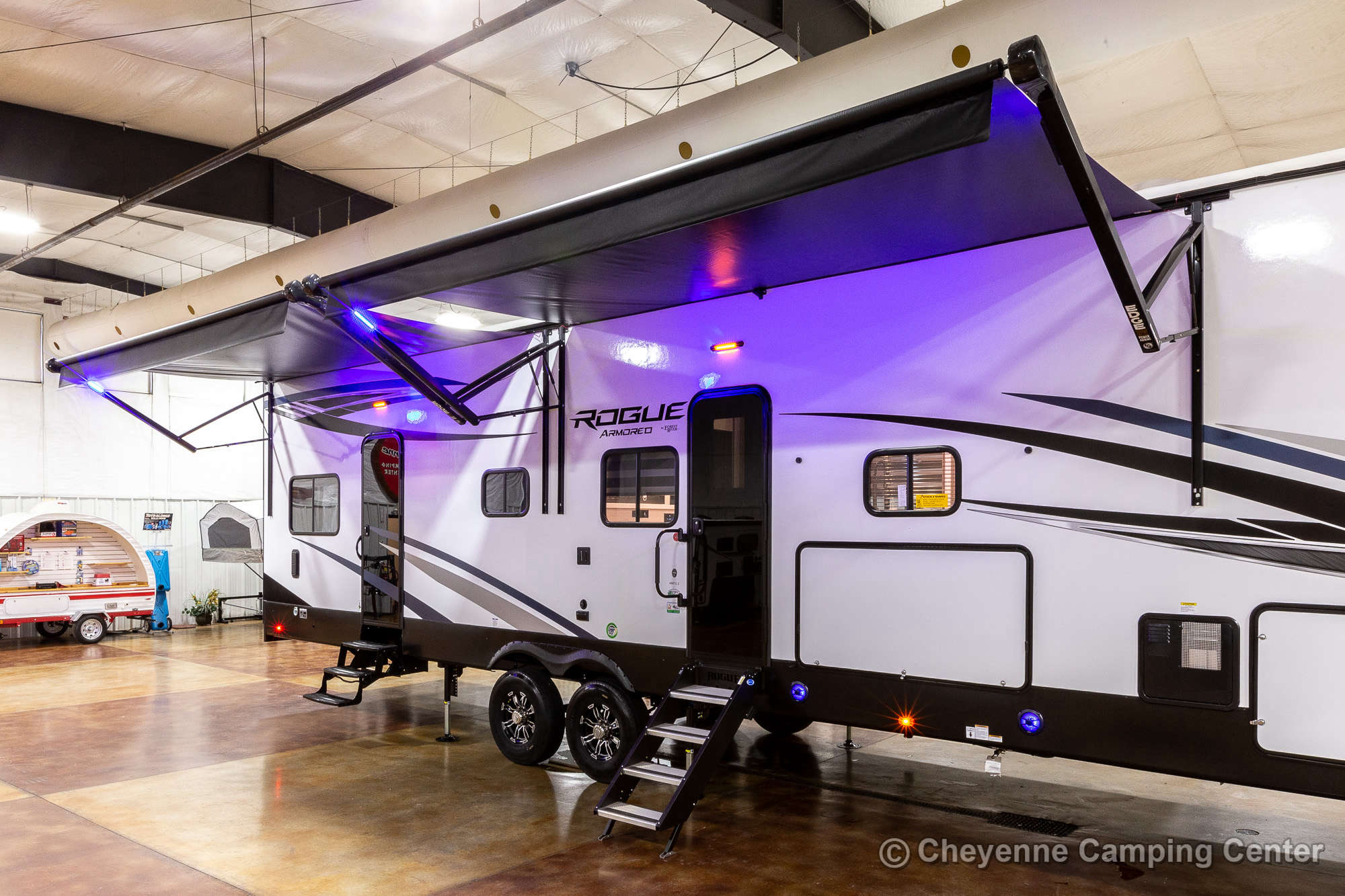 2022 Forest River Vengeance Rogue Armored 4007G2 Bunkhouse Toy Hauler Fifth Wheel Exterior Image