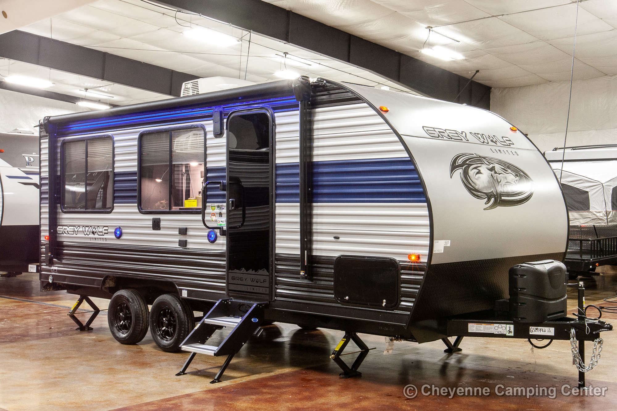 2022 Forest River Cherokee Grey Wolf 18RR Toy Hauler Travel Trailer