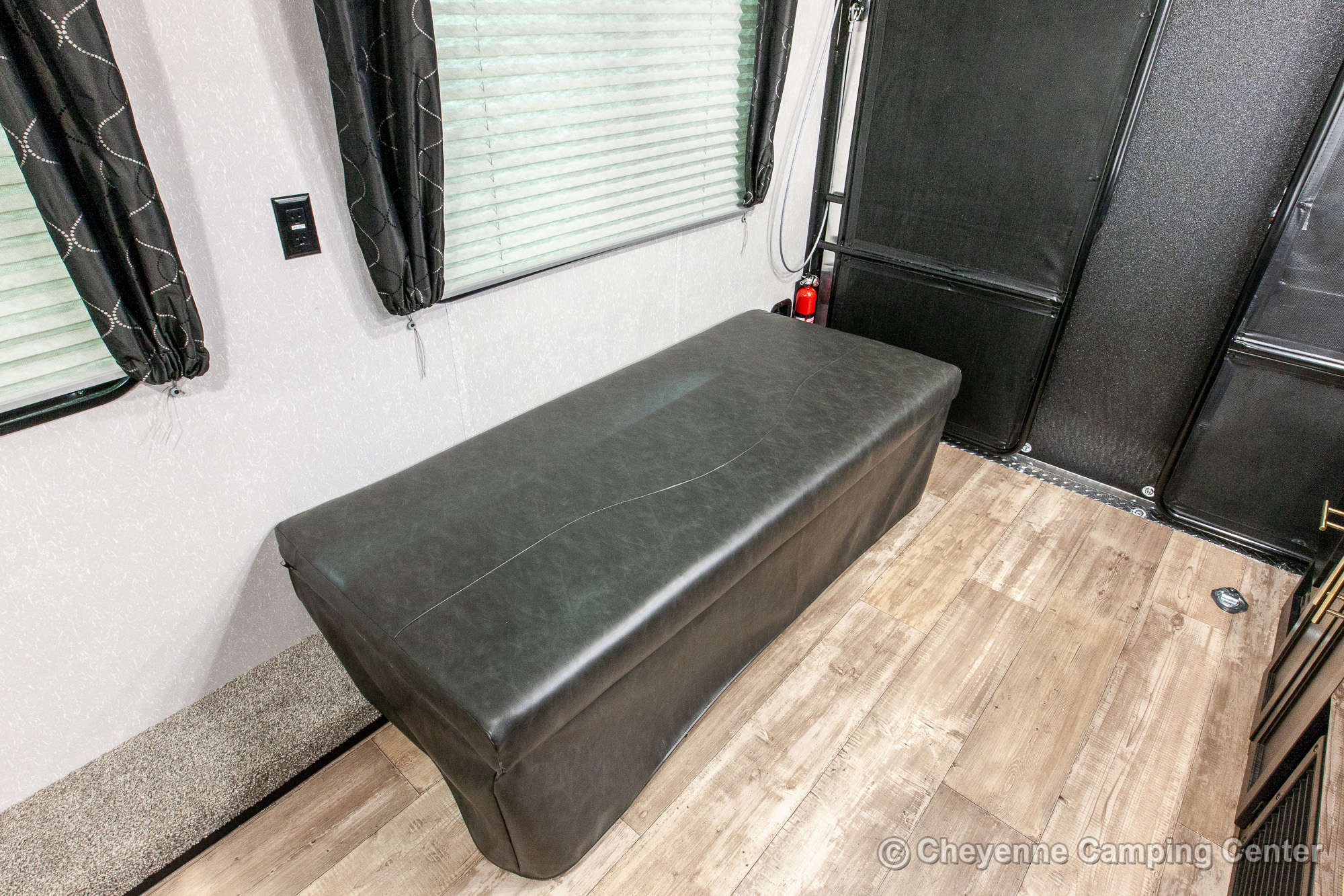 2022 Forest River Cherokee Grey Wolf 18RR Toy Hauler Travel Trailer Interior Image