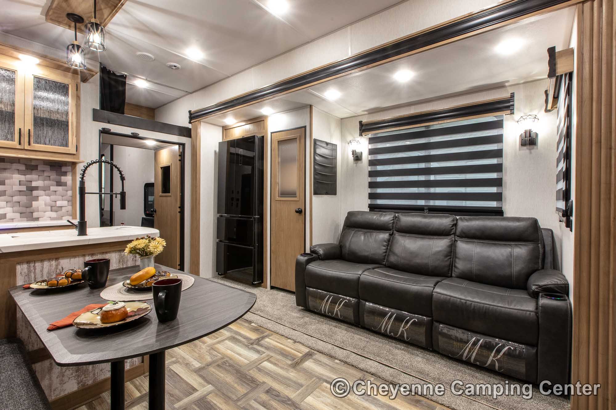 2023 Forest River Cherokee Wolf Pack 365PACK16 Bunkhouse Toy Hauler Fifth Wheel Interior Image