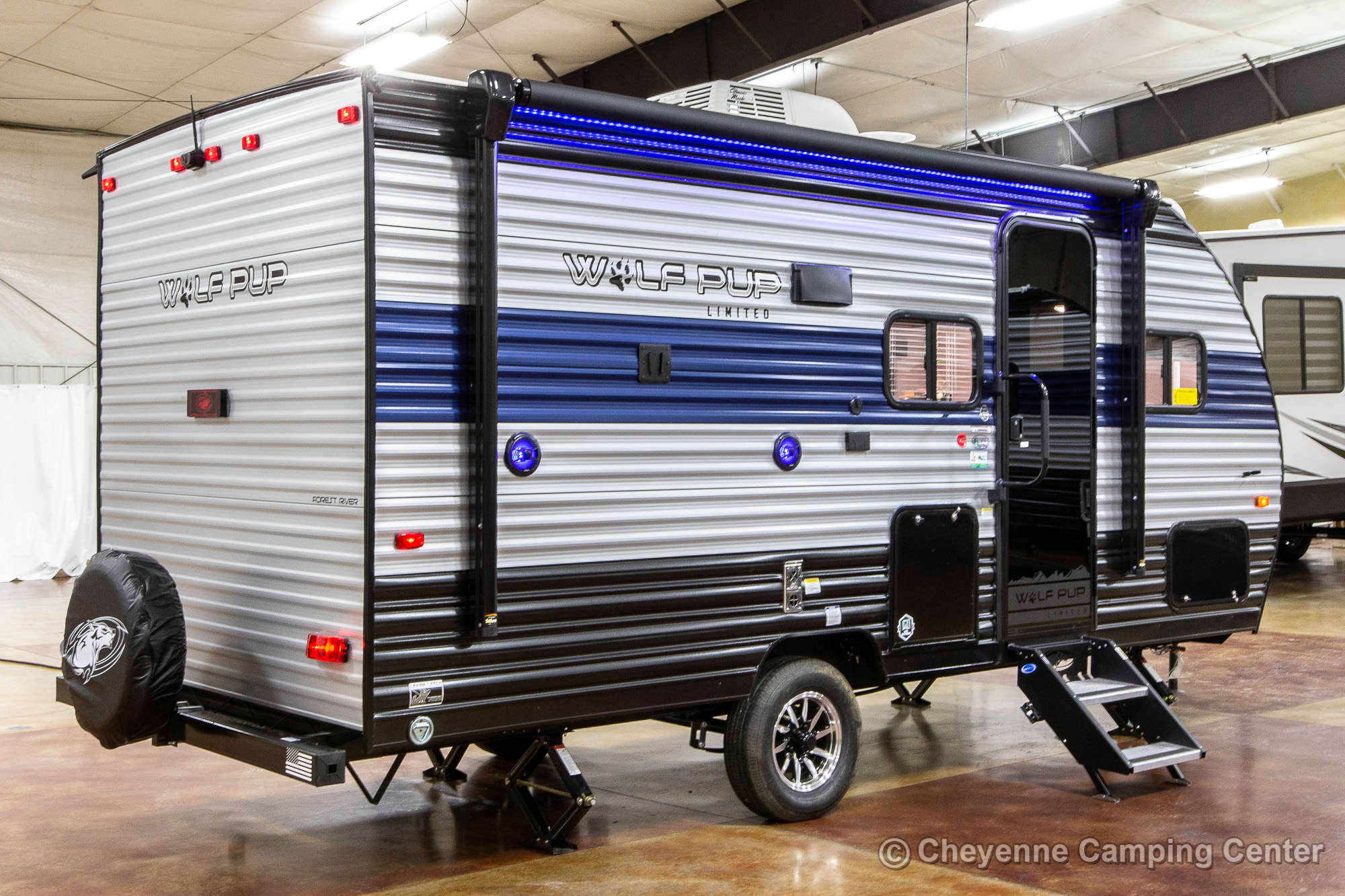 2022 Forest River Cherokee Wolf Pup 16BHS Bunkhouse Travel Trailer Exterior Image