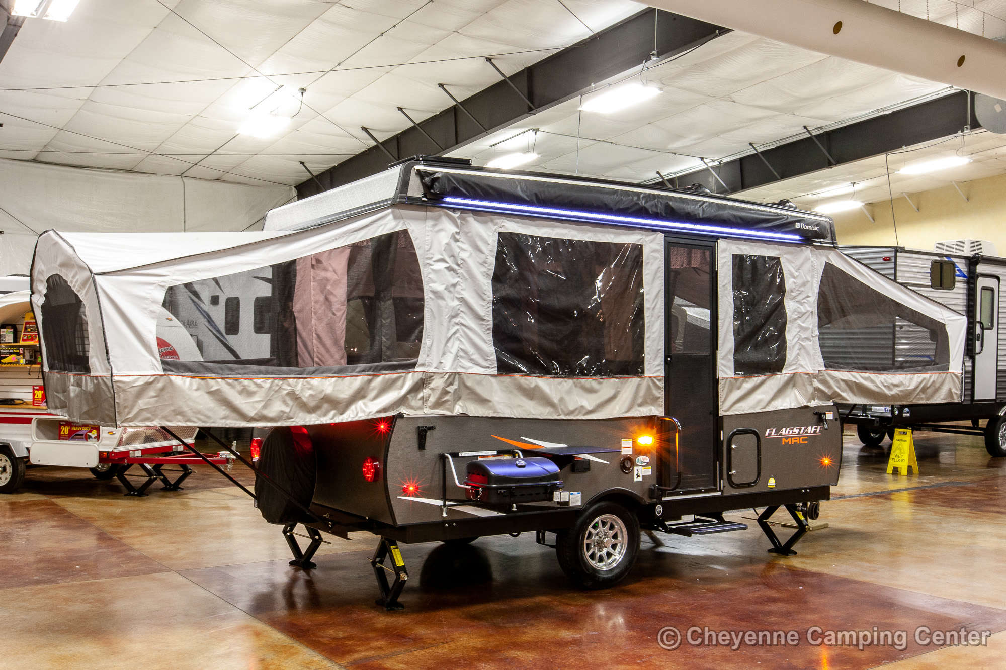 2022 Forest River Flagstaff MAC 228D Folding Camper Exterior Image