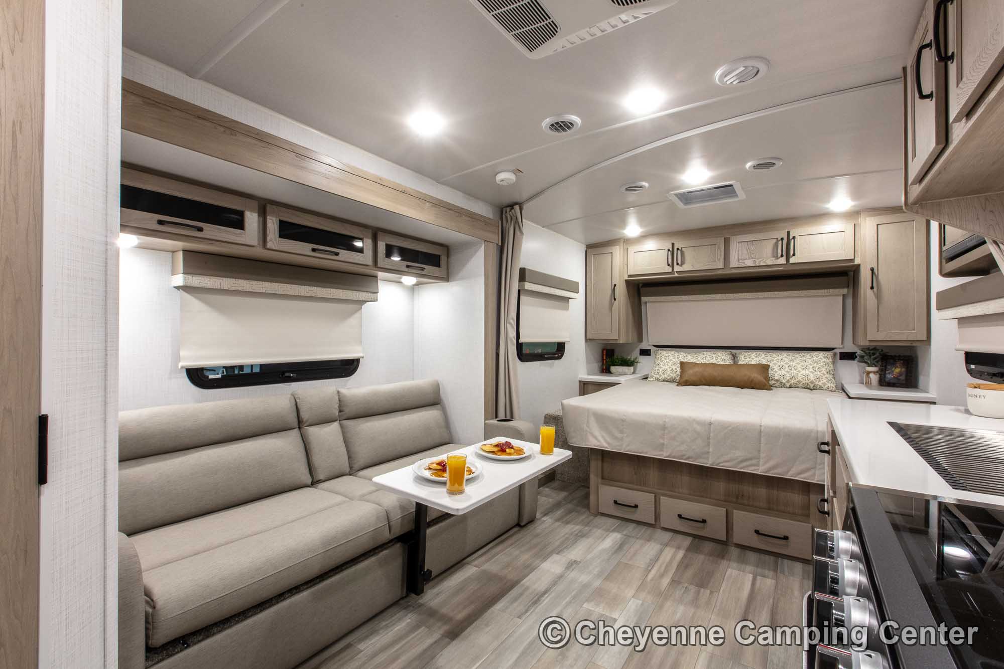 2024 Forest River Flagstaff Micro Lite 21FBRS Travel Trailer Interior Image