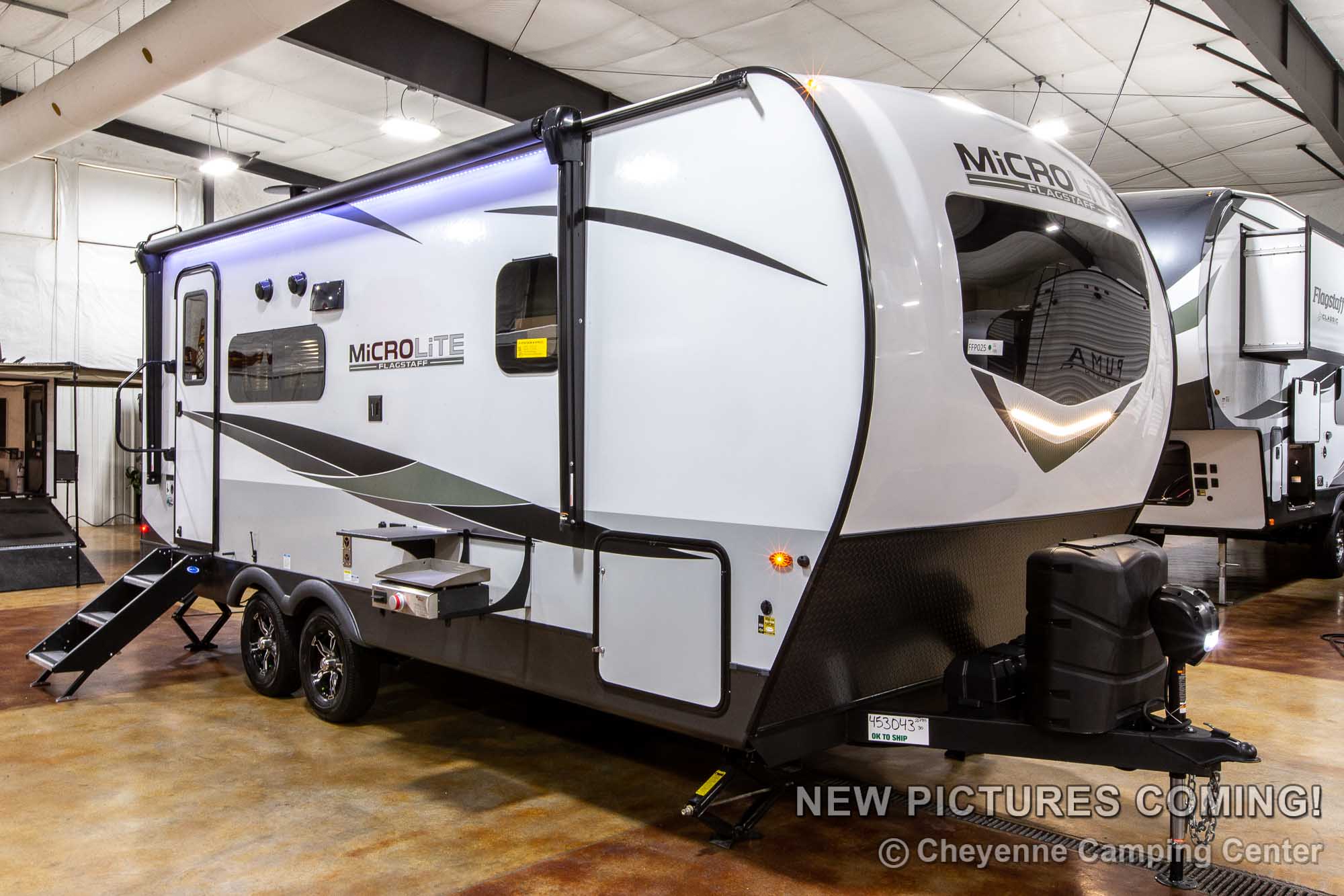 2024 Forest River Flagstaff Micro Lite 22FBS Travel Trailer Exterior Image