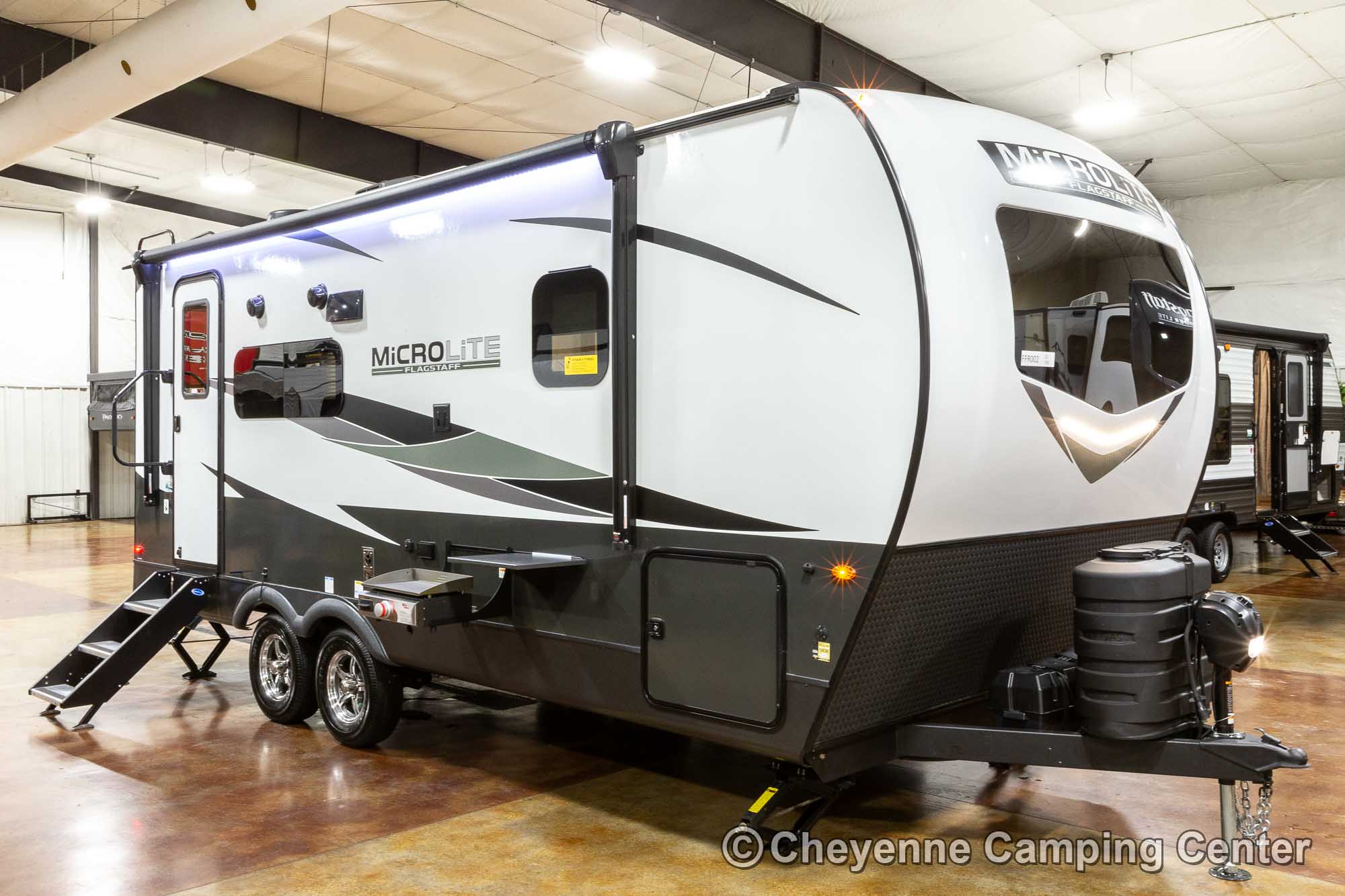 2024 Forest River Flagstaff Micro Lite 22FBS Travel Trailer Exterior Image