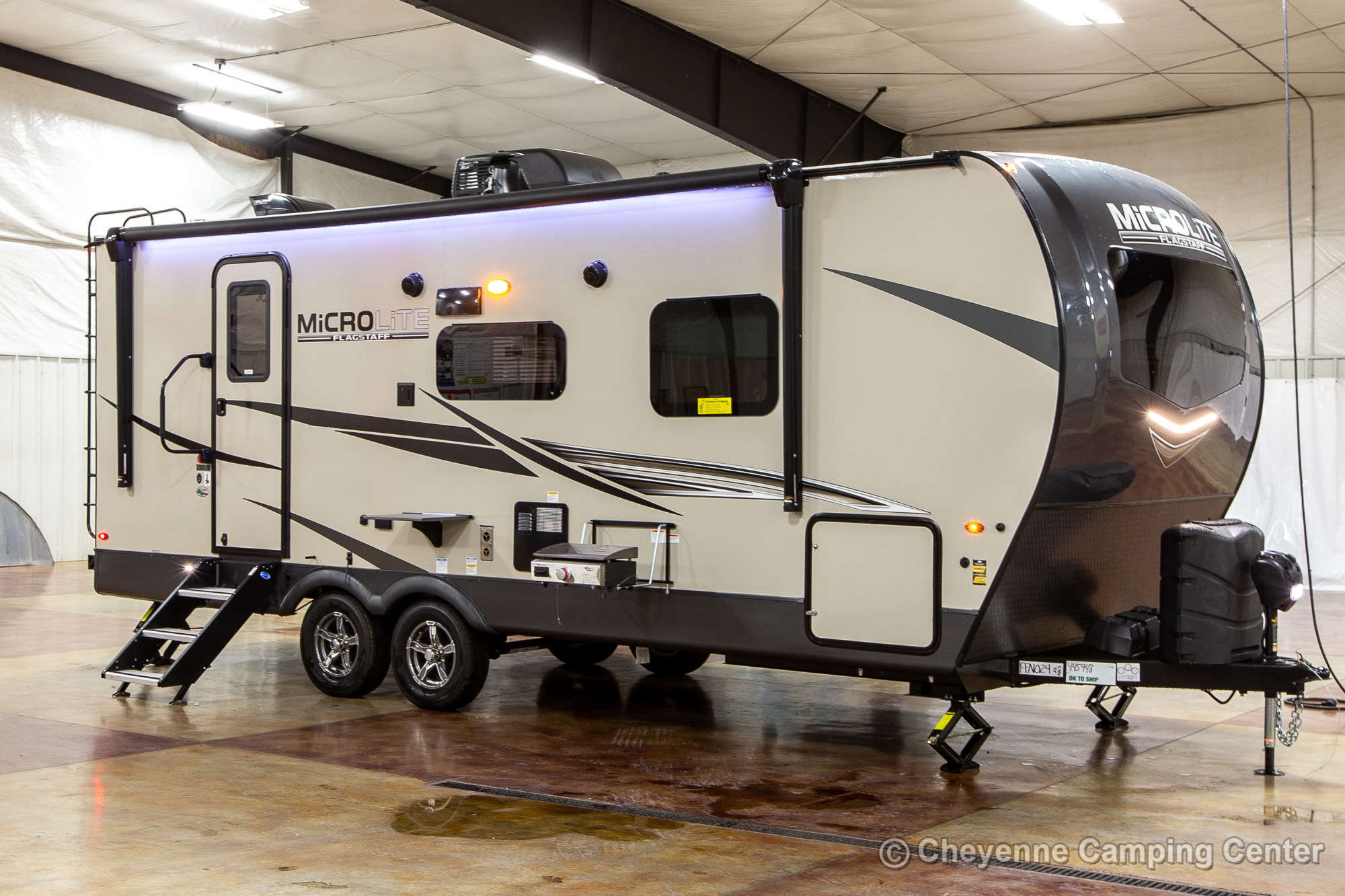 2023 Forest River Flagstaff Micro Lite 25FBLS Travel Trailer Exterior Image