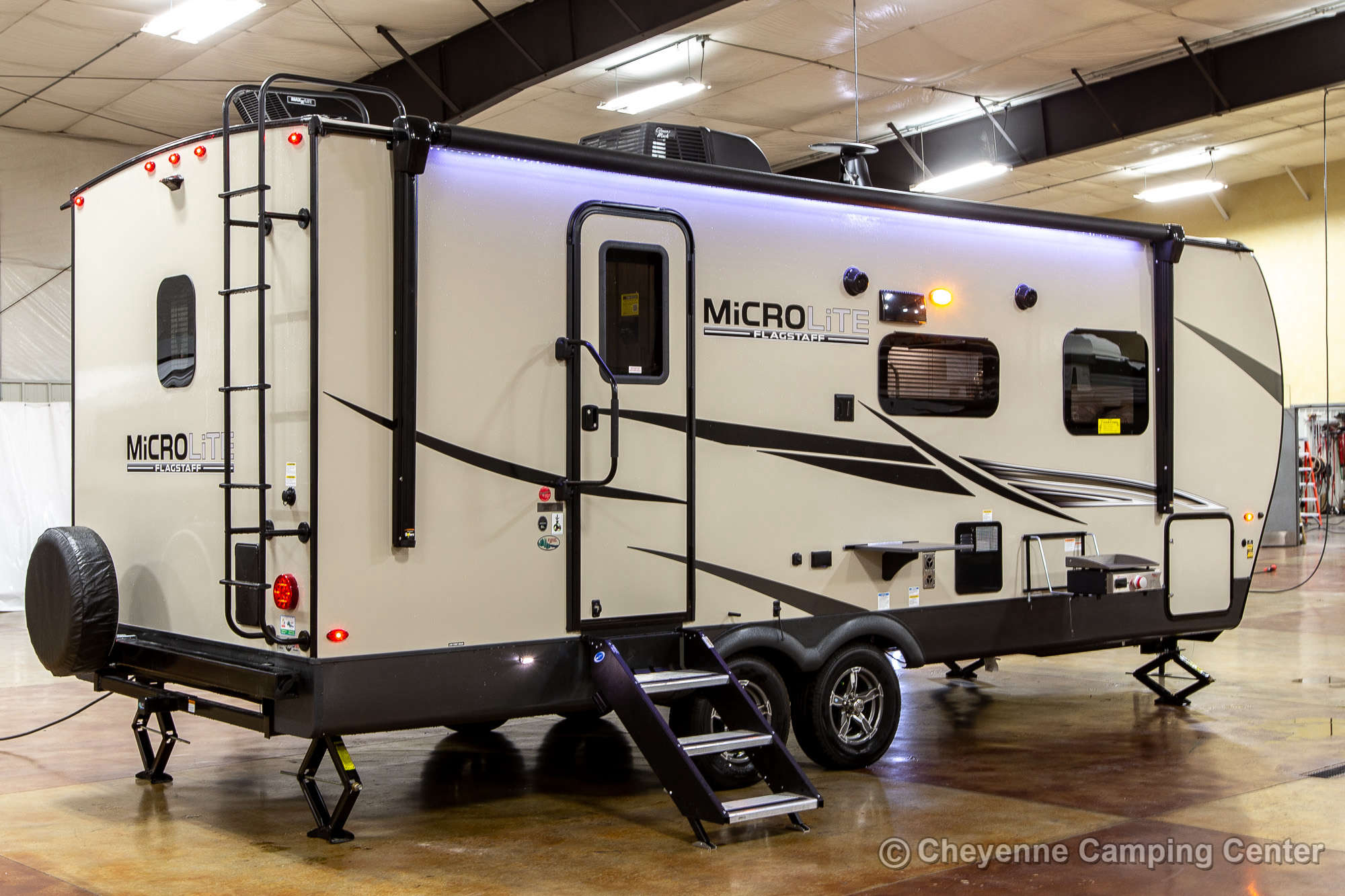2022 Forest River Flagstaff Micro Lite 25FBLS Travel Trailer Exterior Image