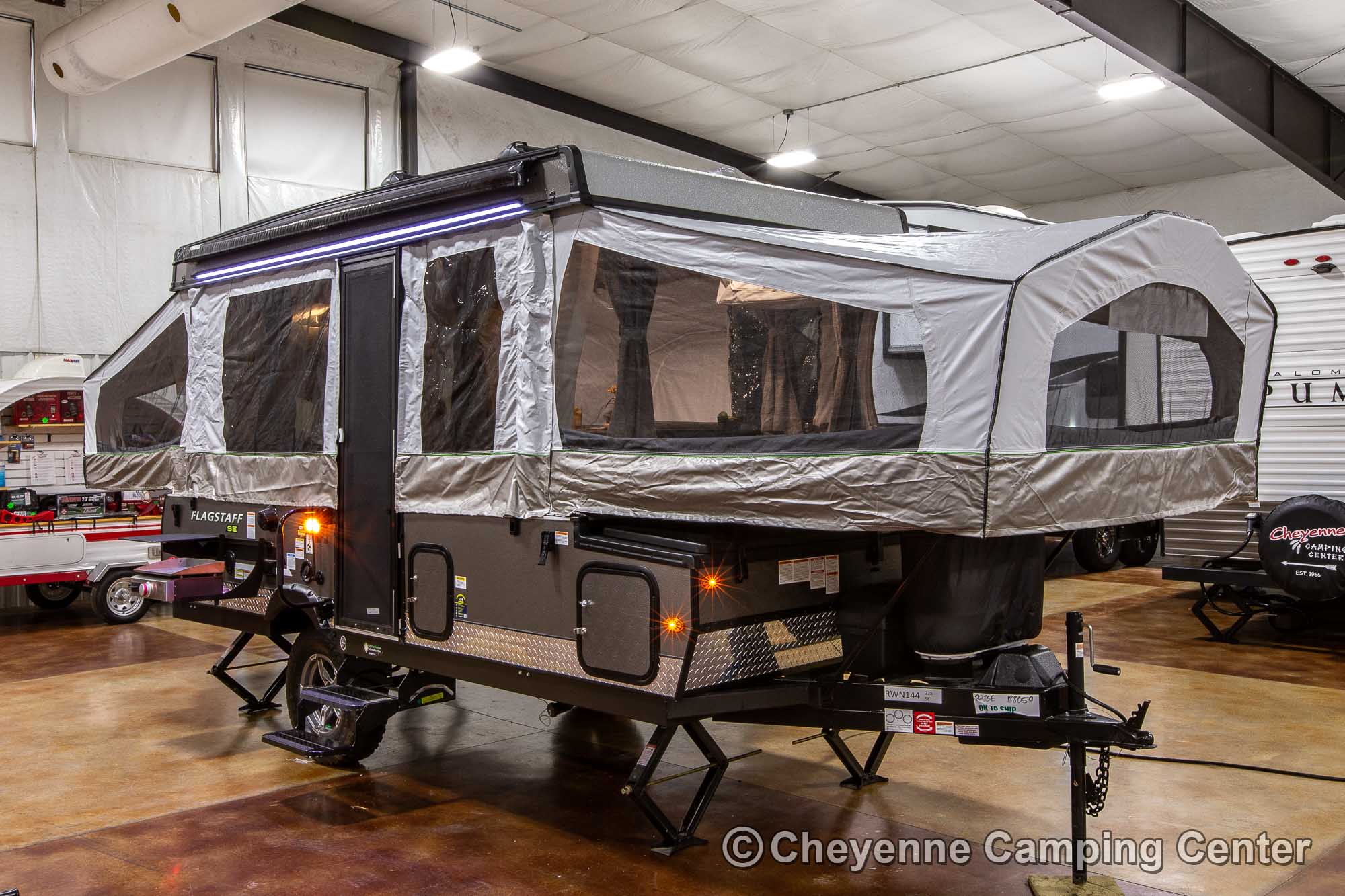 2022 Forest River Flagstaff Sports Enthusiast 228SE Folding Camper Exterior Image