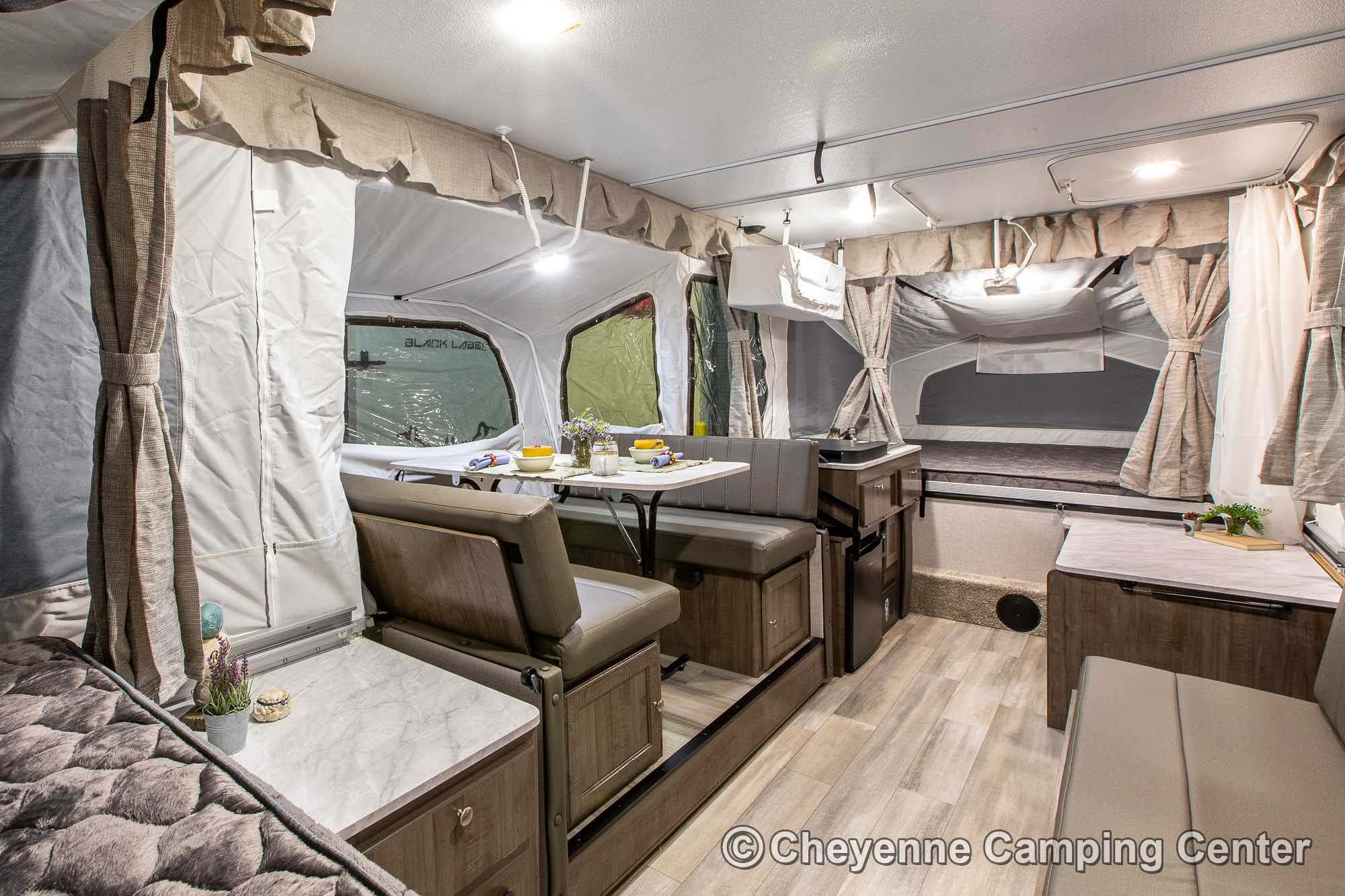 2023 Forest River Flagstaff Sports Enthusiast 228SE Folding Camper Interior Image
