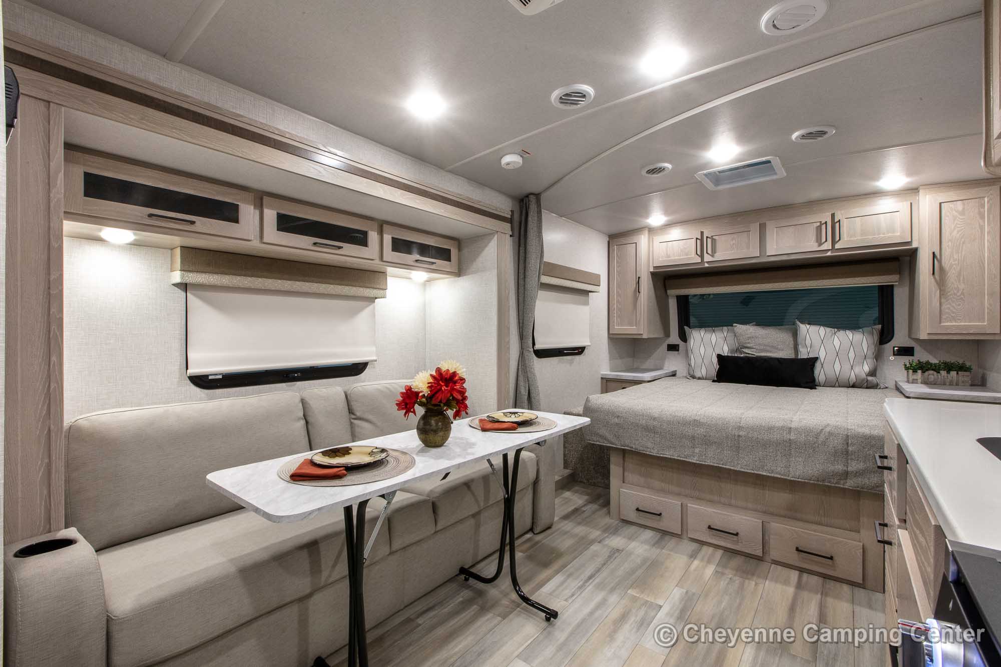 2023 Forest River Flagstaff Micro Lite 21FBRS Travel Trailer Interior Image