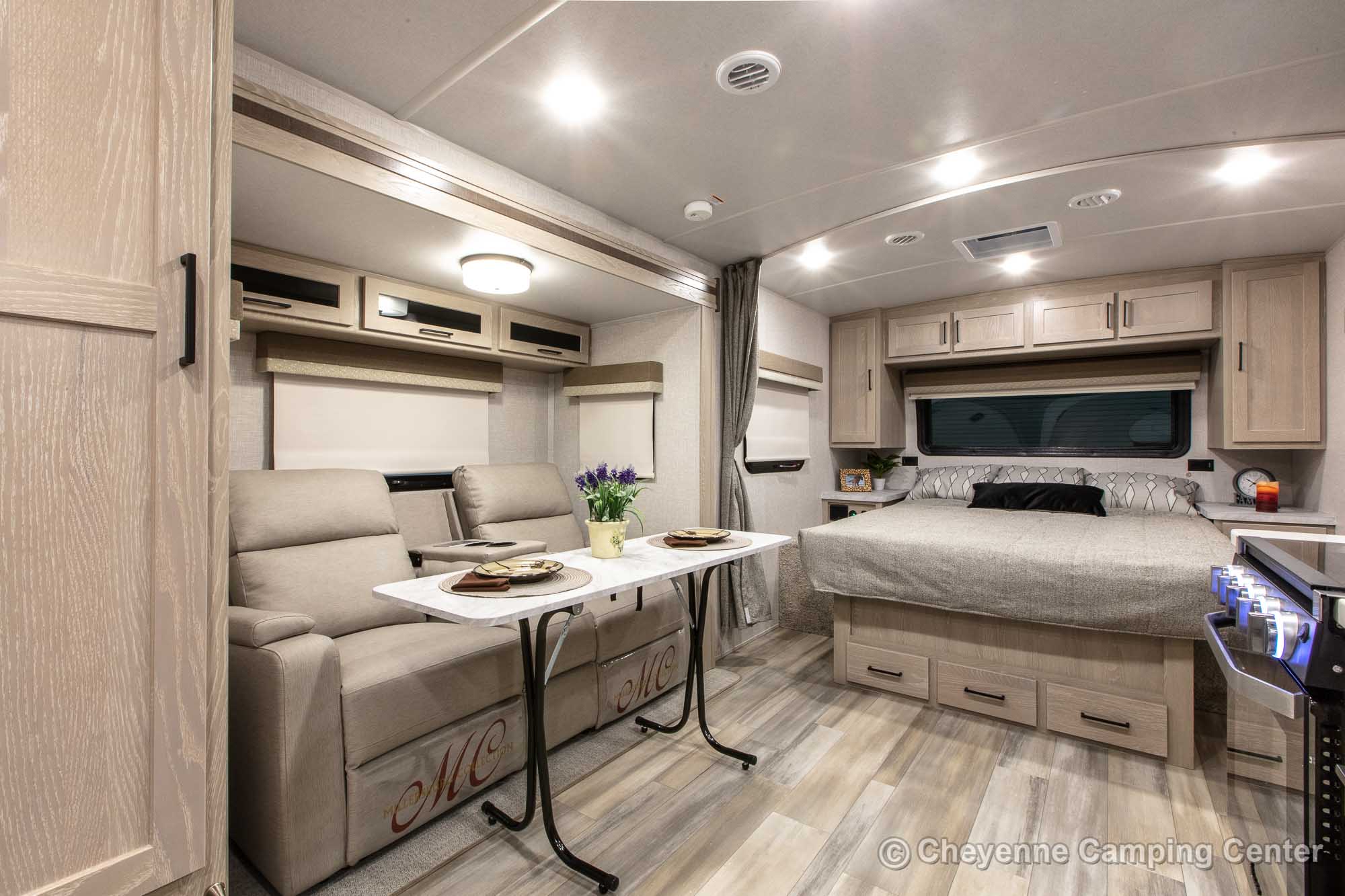 2023 Forest River Flagstaff Micro Lite 22FBS Travel Trailer Interior Image